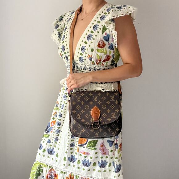 Louis Vuitton Saint Cloud GM Monogram Crossbody / Shoulder Bag TH0967 - Picture 12 of 12